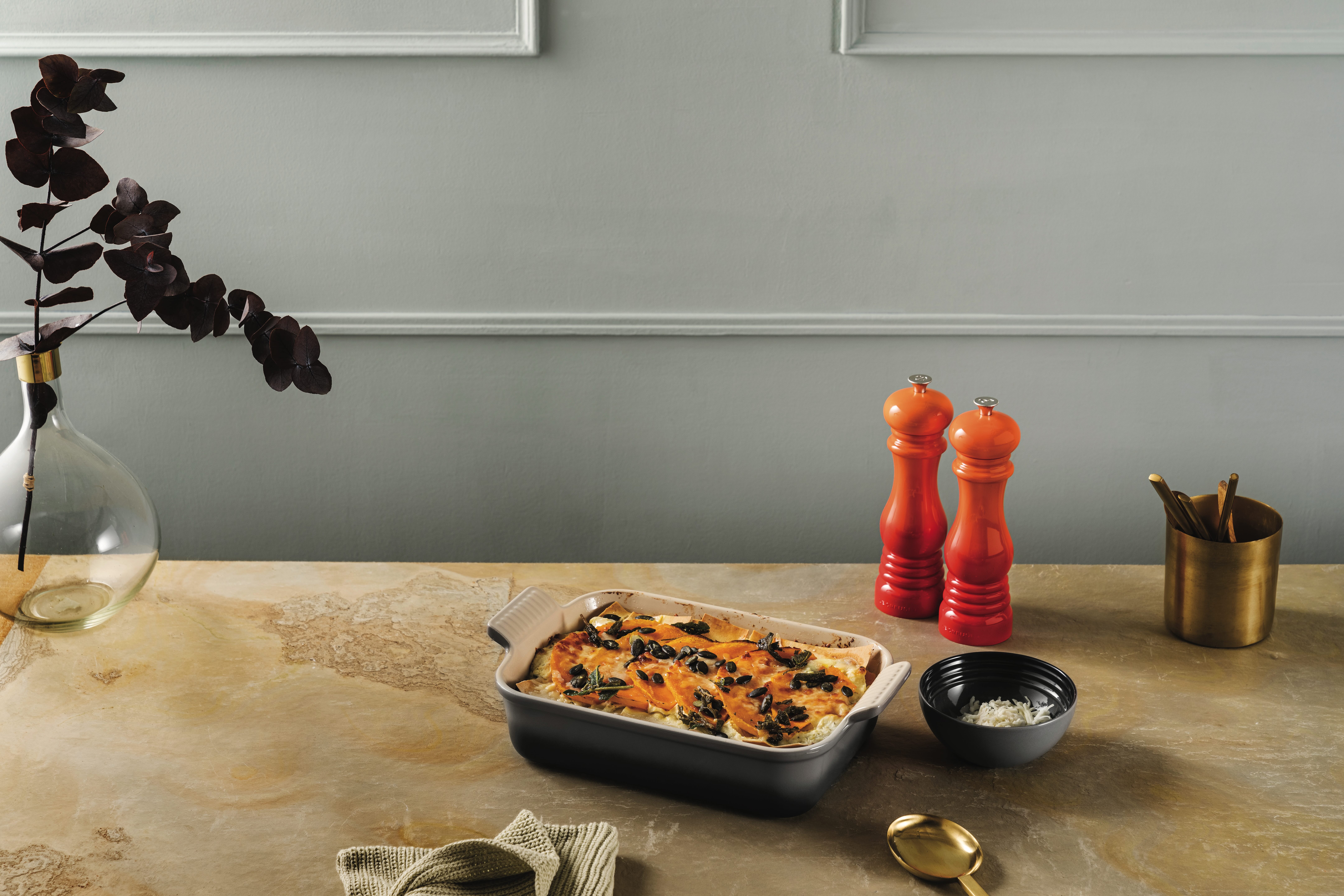 Le Creuset Pumpkin Lasagna